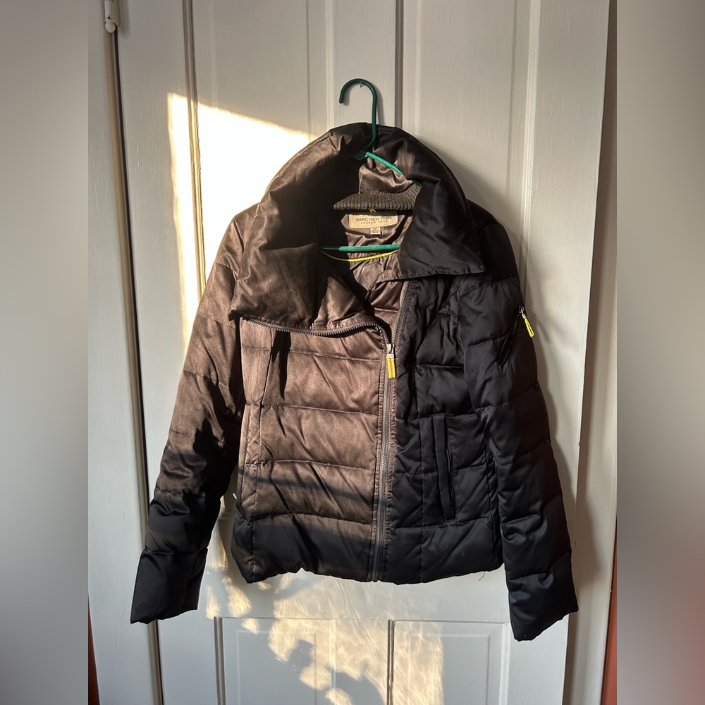Andrew Marc New York black puffer coat